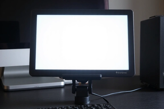 Adjustable LED streaming light panel