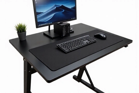 Electric height-adjustable gaming desk